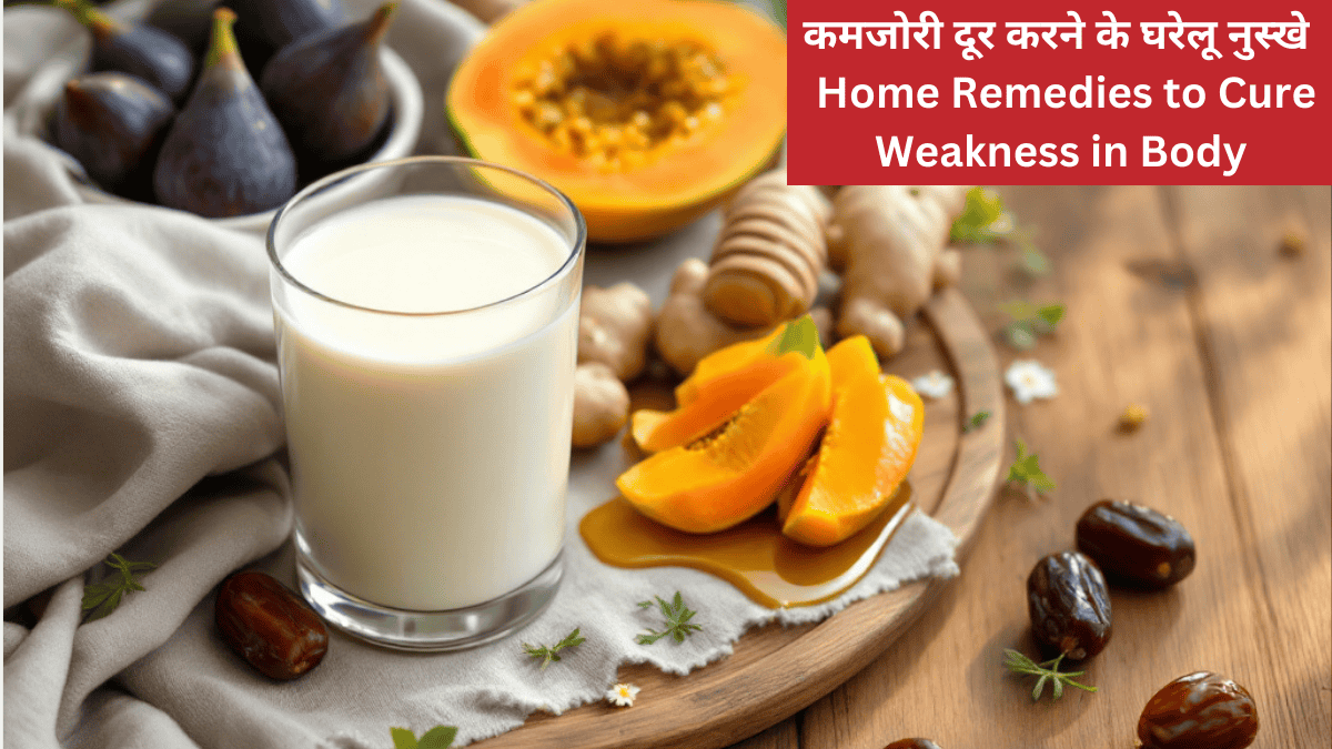 Home Remedies to Cure Weakness in Body